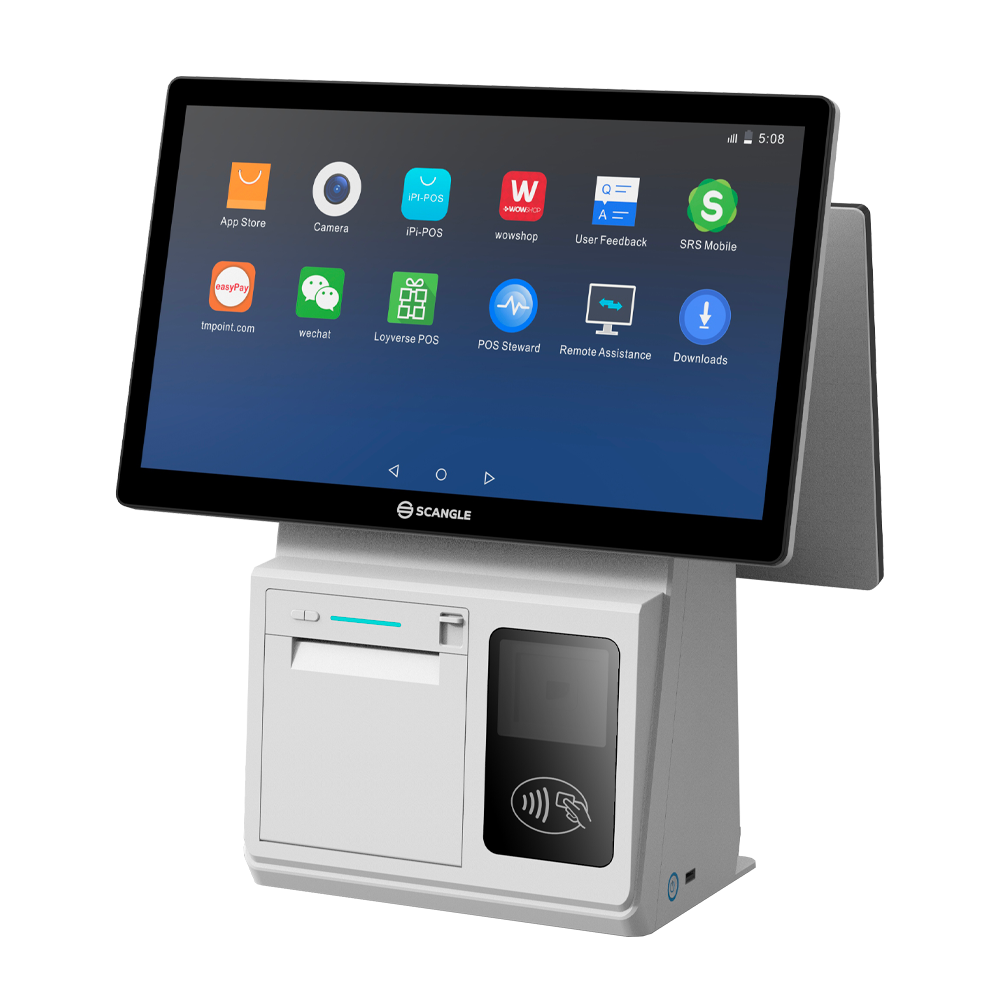 Scangle K5 Touch POS System with 80mm Thermal printer-3
